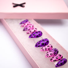 Load image into Gallery viewer, Barbie Cheetah Press On Nail Set
