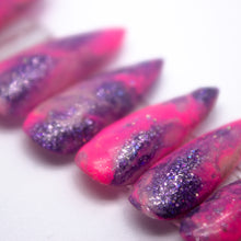 Load image into Gallery viewer, M81 Pink Space Press On Nail Set
