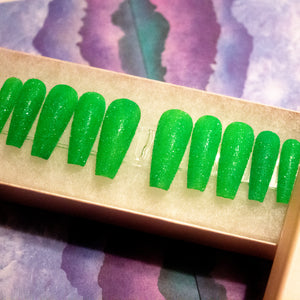 Slime Sugar Press On Nail Set