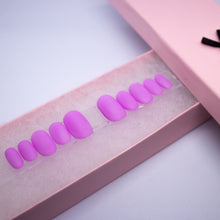 Load image into Gallery viewer, Matte Mauve Press On Nail Set
