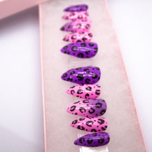 Load image into Gallery viewer, Barbie Cheetah Press On Nail Set
