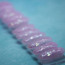 Load image into Gallery viewer, Pink Space Jelly Press On Nail Set

