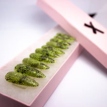 Load image into Gallery viewer, Nuclear Snakeskin Press On Nail Set
