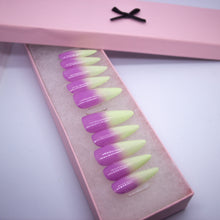Load image into Gallery viewer, Pastel Purple Foam Press On Nail Set
