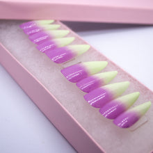 Load image into Gallery viewer, Pastel Purple Foam Press On Nail Set

