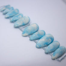 Load image into Gallery viewer, Blueberry Milk Press On Nail Set
