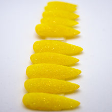 Load image into Gallery viewer, Lemon Drop Sugar Press On Nail Set
