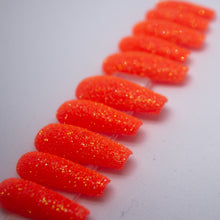 Load image into Gallery viewer, Blood Orange Sugar Press On Nail Set
