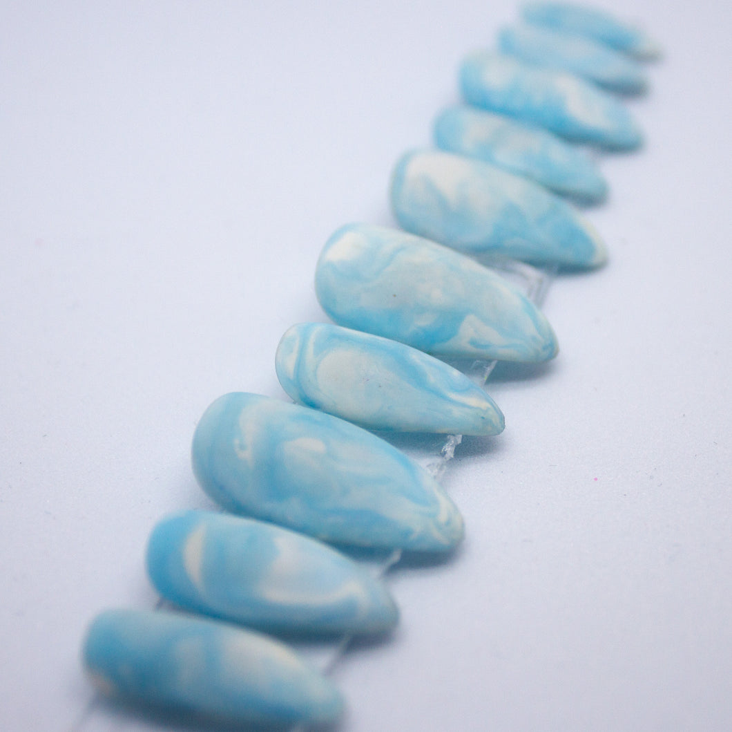 Blueberry Milk Press On Nail Set